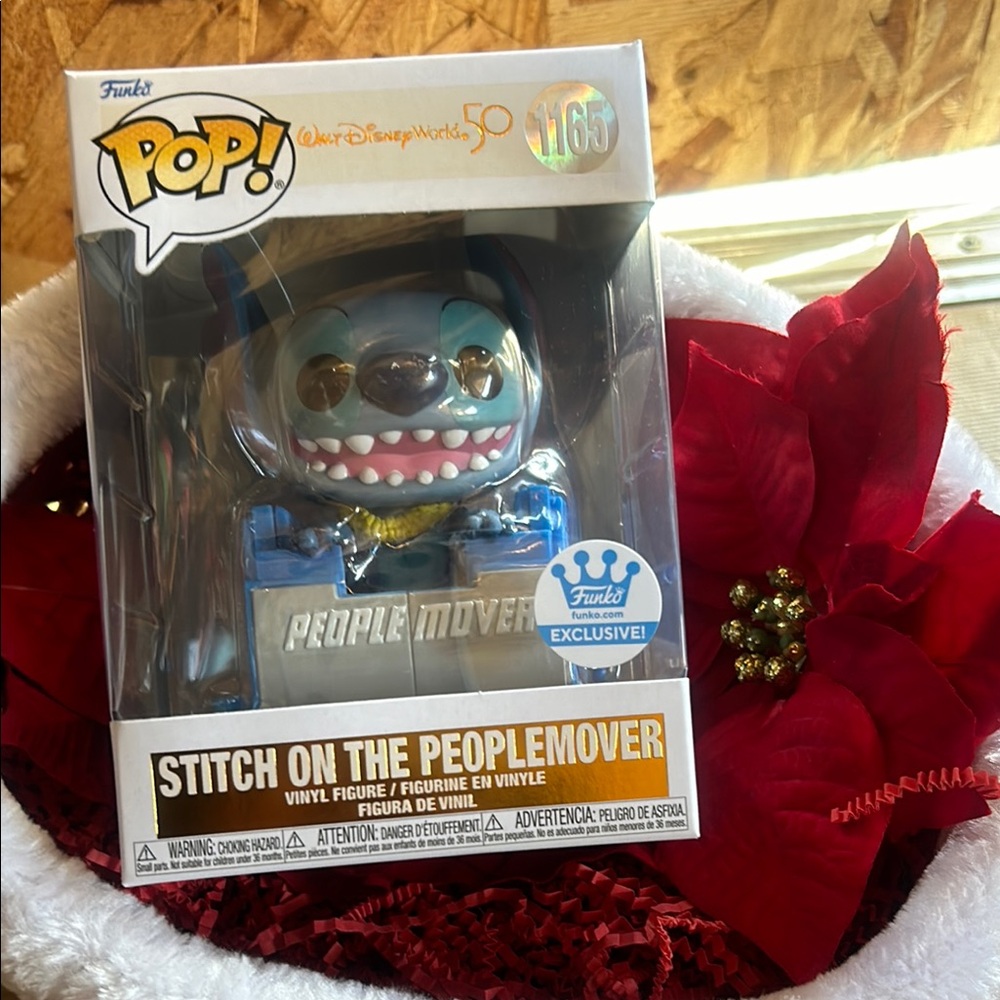 Funko Pop! Stitch on the PeopleMover Exclusive Vinyl Figure